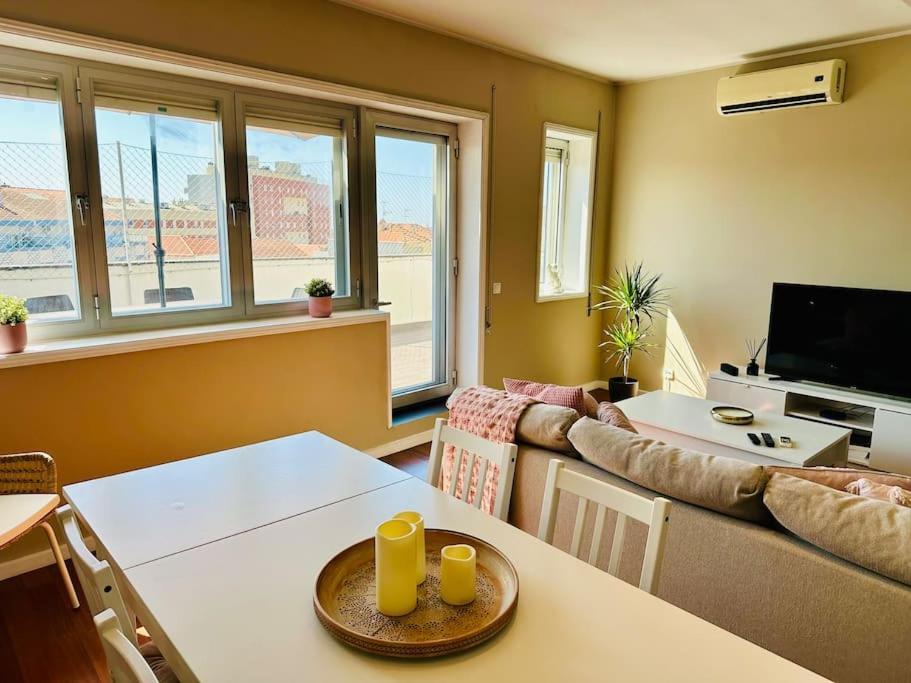 Appartamento Renovado Com Ac, 2 Wc Completos, Terraco E Garagem OOporto Esterno foto